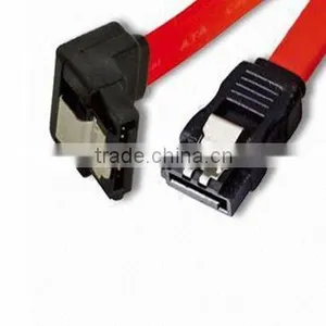 SATA Serial 7P Standard Data Cable With Latch, R/A thumbnail-1