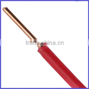 Electrical Wire BV/BLV Pvc Insulated 1.5/2.5/4/6/10/16 Mm2 Solid Copper Building Wire thumbnail-3