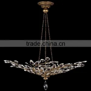 Zhongshan Lighting Modern Innovative Christmas Tree Crystal Pendant Lights French Style Wrought Iron Chandelier thumbnail-2