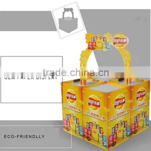 Paper Display Stand Large e Paper Display With Logo Cardboard Display Rack thumbnail-3