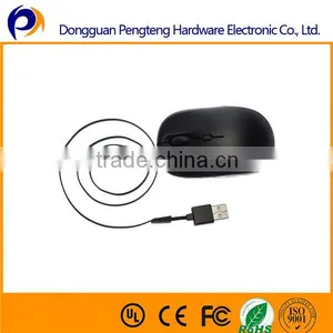 High Quality Retractable Usb Optical Mouse thumbnail-1