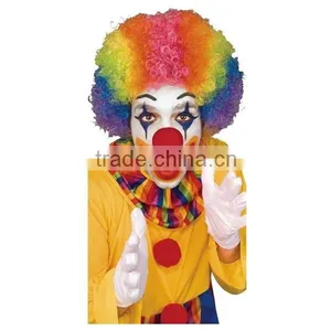 BIG Afro Rainbow Halloween Costume Wig thumbnail-1