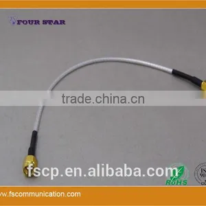 RG316 Cable Assembly With SMA Male Crimp Connectors On Both Ends thumbnail-5