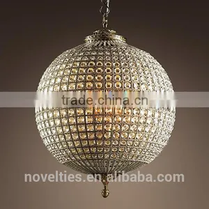 Replicating the Sparkling Lanterns of 19th-century Morocco Chandelier Strung With Hundreds of Multi-Faceted Crystals thumbnail-4
