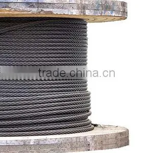 Good Quality 6x19S+IWRC Ungalvanized Steel Wire Rope thumbnail-2