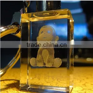 2015 Hot New Promotional Wedding Souvenir Led Crystal Keychains thumbnail-1