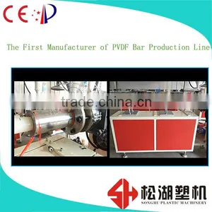 Different Size PVDF Bar Plastic Extruion Equipment thumbnail-1