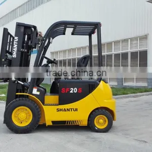 2T SHANTUI Electric Forklift thumbnail-1