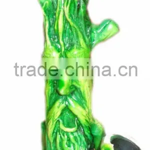 Figurine Shaped Hand Crafted Smoking Pipes - Green Tree Man thumbnail-1