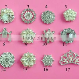 Hot Selling Factory Price MIX Rhinestone Button in Stock (M-2) thumbnail-1