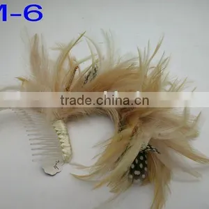 Feather Hair Combs Jewelry thumbnail-1