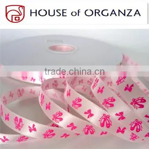 Printed Satin Ribbon Made in China thumbnail-1