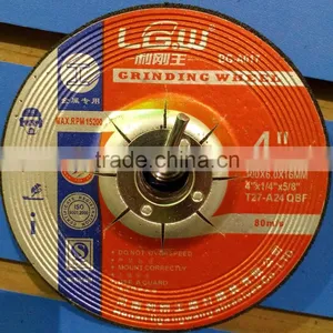 H549 100mm Black Resin Deoressed Center Grinding Wheel for Inox/metal thumbnail-2