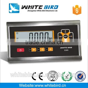 OIML R76 Waterproof LCD Display Stainless Steel Weighing Indicator thumbnail-1