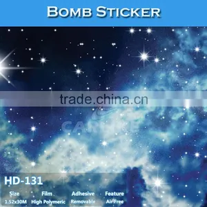 HD-127 CARLIKE Hot Sale Color Bright Car Wrap Bomb Sticker thumbnail-5