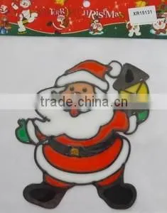 Christmas Santa Claus Window/Door Sticker thumbnail-1
