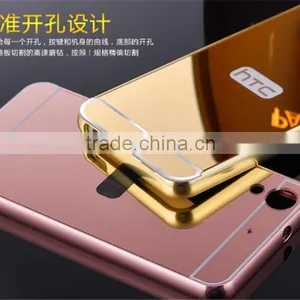 2016 High Quality Luxury Aluminium Mirror Cover Mobile Phone Custom Case For HTC Desire 826 thumbnail-1