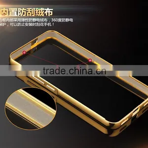 High Quality Luxury Mirror Cover Metal Aluminum Bumper Phone Case For Huawei Honor 4A thumbnail-6