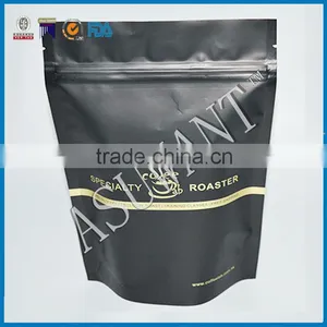 Asuwant Packaging 12 oz Coffee Zipper Bags With One Way Valve thumbnail-4