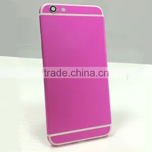 Made in China Colorful Matte Color for Iphone 6 Plus Housing With Gold Buttons thumbnail-5