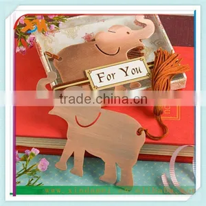 Personalized Brown Elephant Print Bookmarks (xdm-bk242) thumbnail-1