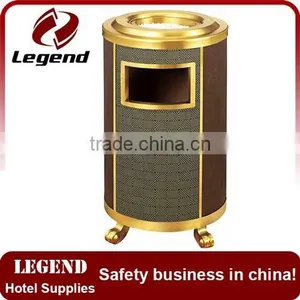 Hotel Items Suppliers Leatherette Trash Can thumbnail-5