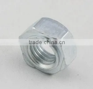 Blue White Zinc Hexagon Nuts DIN934 thumbnail-2