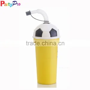 2016 Promotional Product Colorful Cup With Straw thumbnail-1