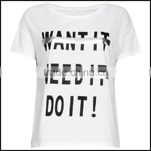 Women Plain Round Neck Screen Printing Sport t Shirt With Factory Prices thumbnail-5