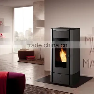 2015 NEW! BLACK Wood Pellet Stove 9KW NB-PH9 thumbnail-2