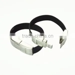 2016 Cable Bracelet Leather Usb Flash Drive 1gb thumbnail-2