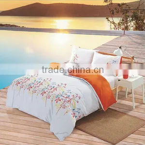 Wholesales 100% Cotton Fashion Percale Bed Cover Design thumbnail-1