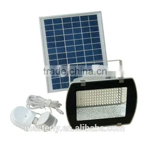 PIR Motion Sensor. High Lumen. Waterproof LED Solar Security Floodlight thumbnail-1