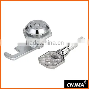 MS809-T Zinc Alloy Two Action Cylinder Lock Cabinet Cam Lock thumbnail-1