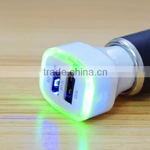 Dual USB Port QC 2.0 Car Cigarette Charger for MP3/MP4/laptop/tablet/mobile Phone thumbnail-6