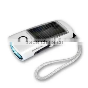 Solar Flashlight (GF-YB001a) (solar Torch/solar Power Flashlight) thumbnail-1