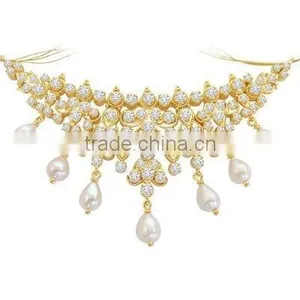 Diamond Jewelry,necklace Set thumbnail-1