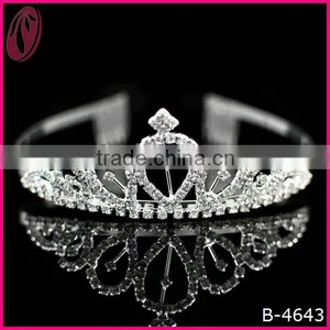Sparkling Full Round Pageant Crown Hair Band For Carnival thumbnail-1