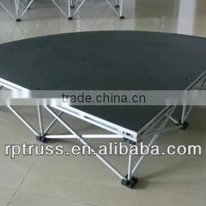 2015 RP Hot Selling Popular Indoor Adjustable Portable Smart Stage for Concert thumbnail-1