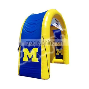 Inflatable Tunnel Custom Archway University of Michigan thumbnail-2
