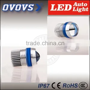 Ovovs Led Headlight Flash/driving Light for Motorcycle With Red, Green,blue,white Ring thumbnail-3