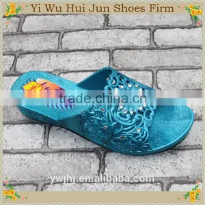 Diamond Woman Simple Flat Sandals 2015 Whole Sale Slippers For Woman thumbnail-2