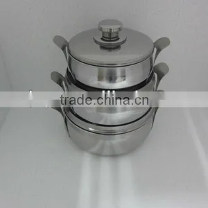 Stainless Steel 8 Pcs Cooking Pot thumbnail-1