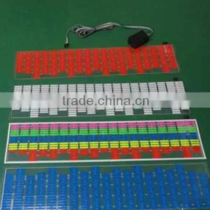 Custom Electroluminescent EL Panel Car Sticker With 12V EL Inverter for Dacing thumbnail-2