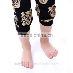Naughty Boys Boutique Tiger Printed 2 Pcs 3/4 Sleeves Top and Pant Sets Clothing Manufacturers 2016 for Kids thumbnail-6