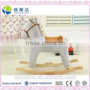 Plush Rocking Horse/anmal Wooden Horse Toys for Kids Quality Choice thumbnail-2