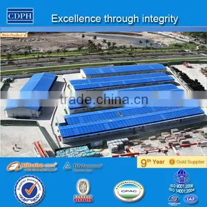Low Cost Light Steel Frame Warehouse With Eps Panel for Sale thumbnail-3