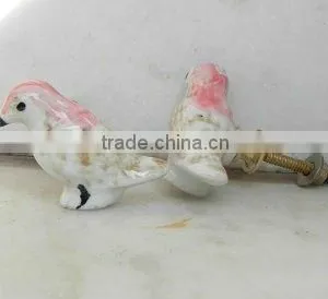 Ceramic Bird Knobs At Buy Best Prices on India Arts Palace thumbnail-1