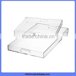 New Product Good Quality Acrylic Trays Fruit Tray for Home thumbnail-4