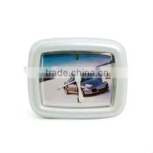Fashion Plastic Table Desk Alarm Calendar Quartz Clock RD8861 thumbnail-1